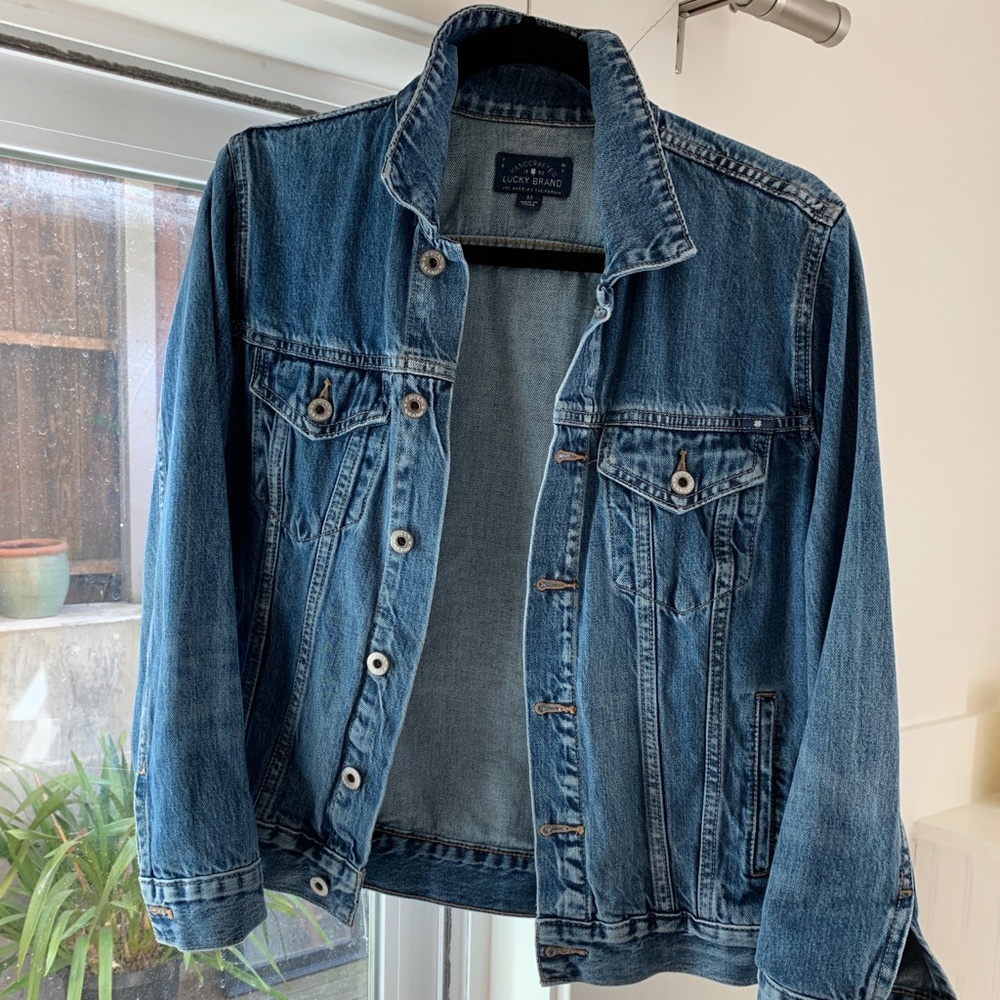 Lucky Brand Jean Jacket with heart detail